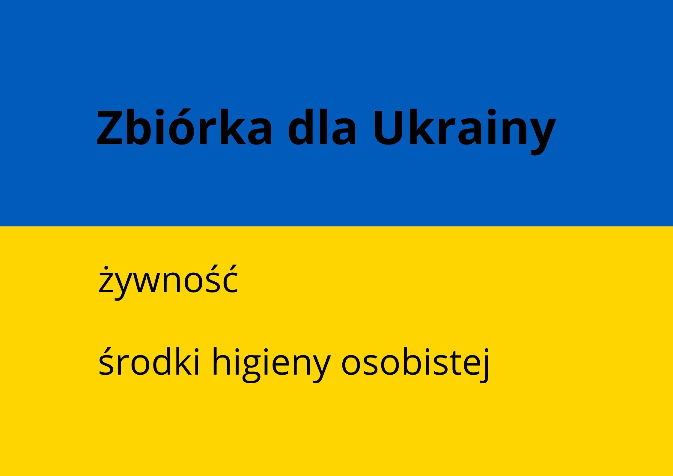 Zbiorka dla Ukrainy