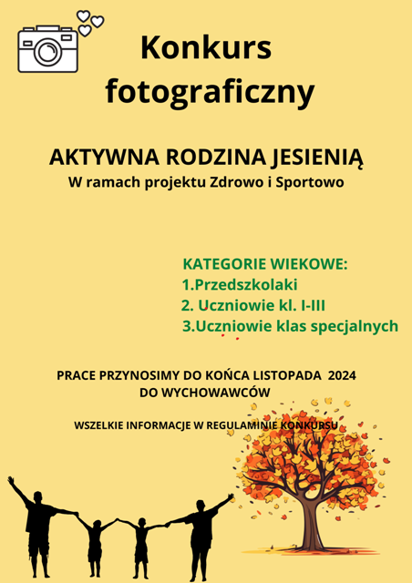 plakat konkursu fotograficznego