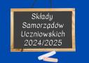 tablica z napisem składy samorządów uczniowskich